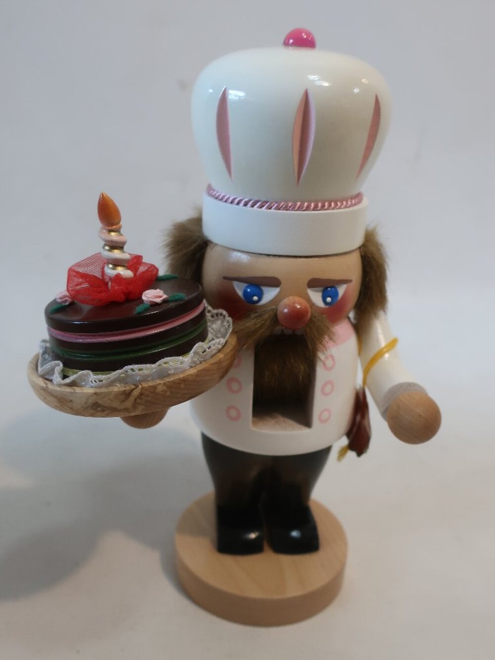 Steinbach Troll Confectioner (Cake Baker) S1517 Handcrafted German Nutcracker